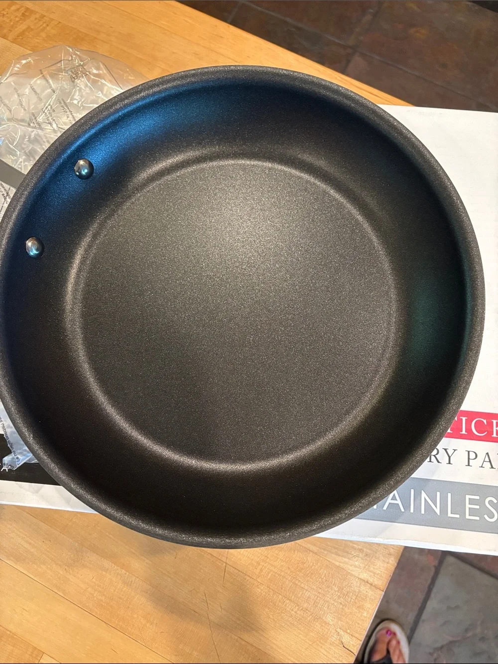 All clad 12-Inch Nonstick Fry Pan - Black Stainless Exterior
